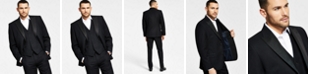 Alfani Men's Classic-Fit Stretch Black Tuxedo Jacket, Created for Macy's 